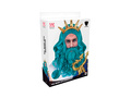 Peruca Poseidon/Neptun cu barbă și mustață