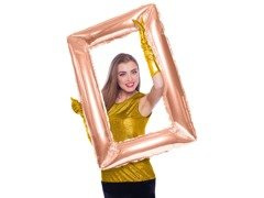 Balon din folie ca ramă foto - 85x60 cm