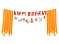Happy Birthday Circus banner - 275 cm - 1 buc.