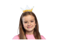 Bentiță cu sclipici coroană