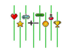 Joc pe paie de hârtie - 8 buc.