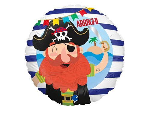 Balon folie Pirate - 35 cm - 1 buc.