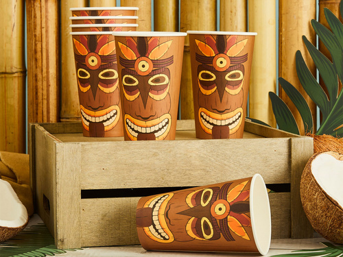 Cești Tropical Statue - 475 ml - 8 buc.