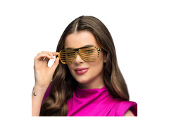 Ochelari de petrecere orbește aur