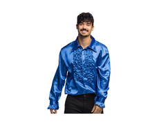 Cămașă de petrecere albastră