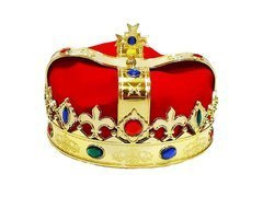 Șapcă cu coroană de rege - 1 buc.