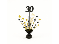 Decorațiuni de masă pentru a 30-a aniversare - 36 cm - 1 buc.