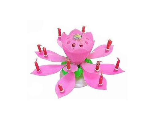 Lumânare de joc - dans - roz