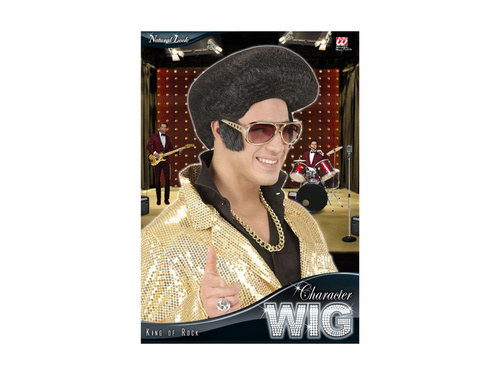 King of Rock Elvis Peruca