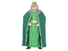 Costum de rege verde pentru bărbați