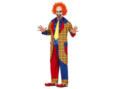 Costum de clovn înfricoșător pentru bărbați - 1 buc.
