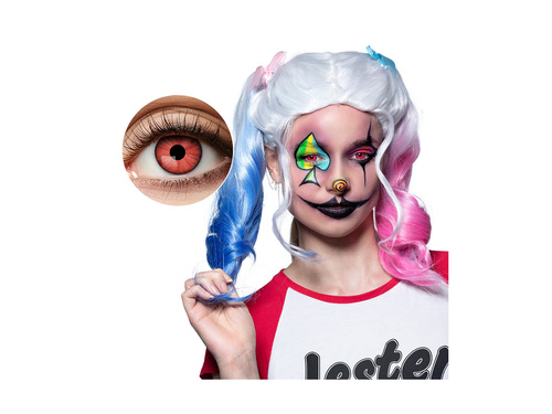 Lentile de contact Crazy Clown - 7 zile