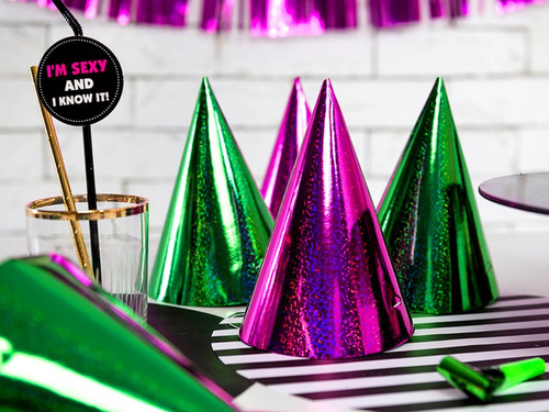 Capsule holografice colorate - 120 buc.