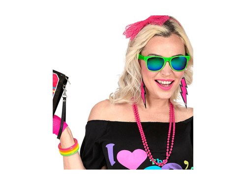 Set de 4 brățări neon