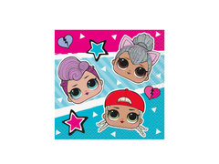 Șervețele LOL Surprise - 25 cm - 16 buc.