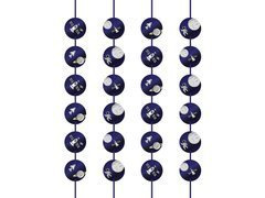 Decor agățat pentru ziua de naștere Cosmos - 4 buc.