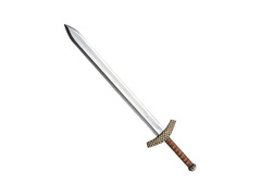 Sabie de cruciat din plastic metalic - 86 cm