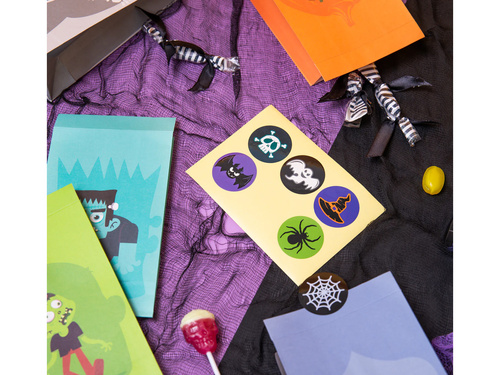 Pungi de hârtie Monsters pentru dulciuri - 6 buc.