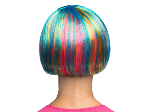 Peruca Rainbow bob - 1 buc.