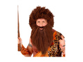 Peruca Caveman cu barbă