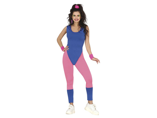 80s costum de fitness pentru femei