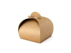 Cutii de oaspeți maro - 10 buc.