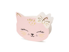 Invitații aniversare cu plicuri Cats - 6 buc.