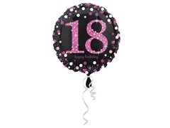 Balon din folie - a 18-a aniversare - 43 cm - 1 buc.