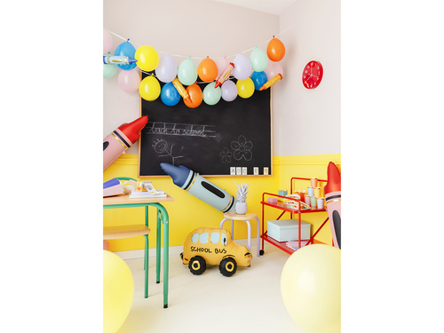 Balon folie autobuz școlar - 66 x 36 cm - 1 buc.