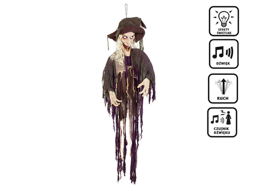 Decorațiune suspendată pentru vrăjitoare - 170 cm - 1 buc.