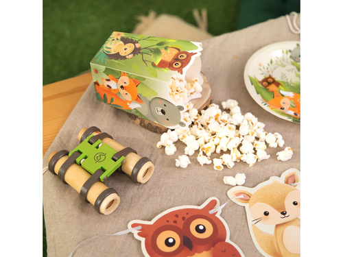 Cutii de popcorn Forest Friends - 6 buc.