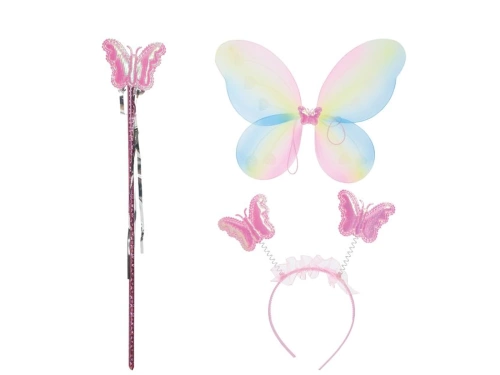 Set fluturi colorați