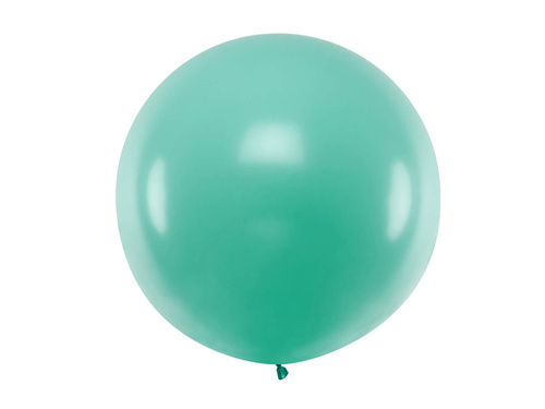 Balon gigant 1 m în diametru - turcoaz pastel.