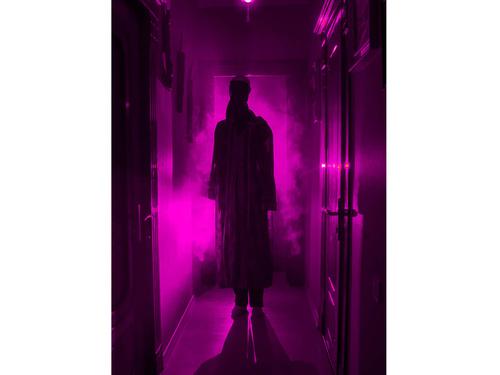 Bec LED roz - 1 buc.