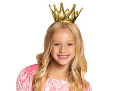 Coroană prințesă de aur - 1 buc.
