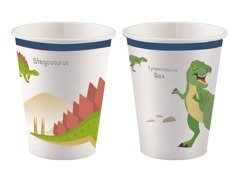 Cupe aniversare dinozauri - 250 ml - 8 buc.