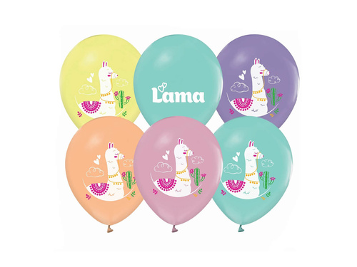 Baloane Lamy pastel - 30 cm - 5 buc.