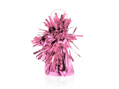 Greutăți din folie pentru baloane umplute cu heliu - roz deschis - 145 g