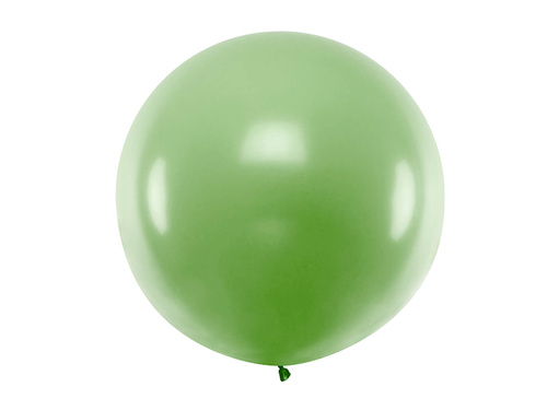 Balon gigant cu diametrul de 1 m - verde pastel.