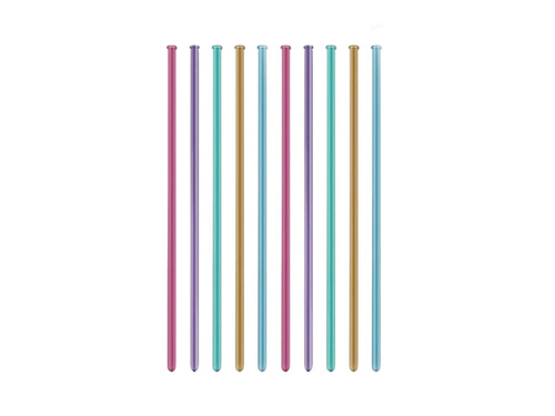 Argilă de modelare, tuburi - culori mixte - crom - 10 buc. + pompă