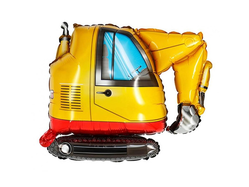 Balon folie Excavator- 55x45cm - 1 buc.