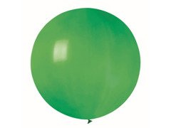 Balon gigant 75 cm în diametru - verde pastel - 1 buc.