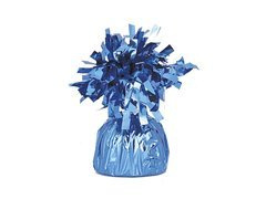 Greutate folie pentru baloane umplute cu heliu - albastru - 176 g.