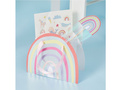 Pungi cadou Rainbow - 19cm x 22cm - 5pcs.