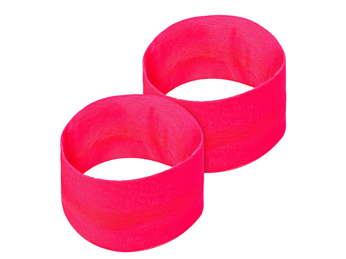 Disco 80s neon roz brățări - 2 buc.