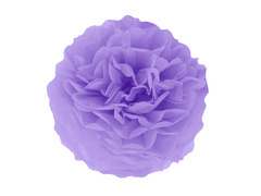 Decorațiuni florale suspendate pom pom - violet - 35 cm - 1 buc.