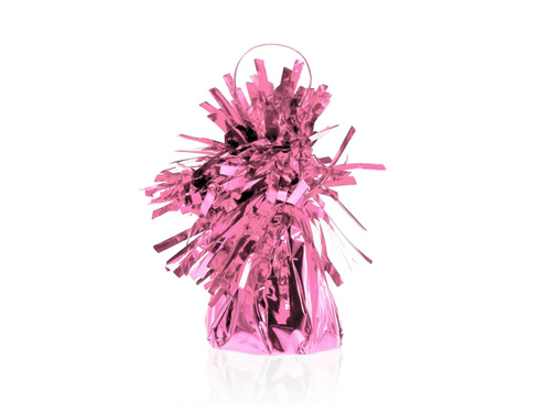 Greutăți din folie pentru baloane umplute cu heliu - roz deschis - 145 g