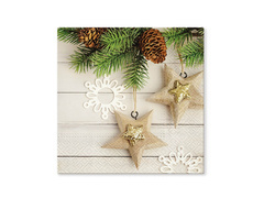 Șervețele imprimate de Crăciun - 33 cm - 20 buc.