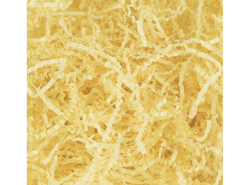 Umplutură cadou din carton ondulat - galben - 50 g