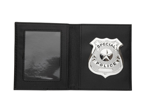 Insignă de ofițer de poliție în portofel - 1 buc.